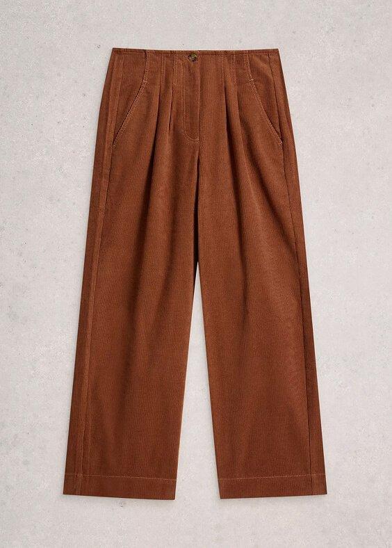 brown TROUSERS with pockets on the side