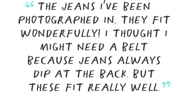 THE PETITE JEANS QUOTE