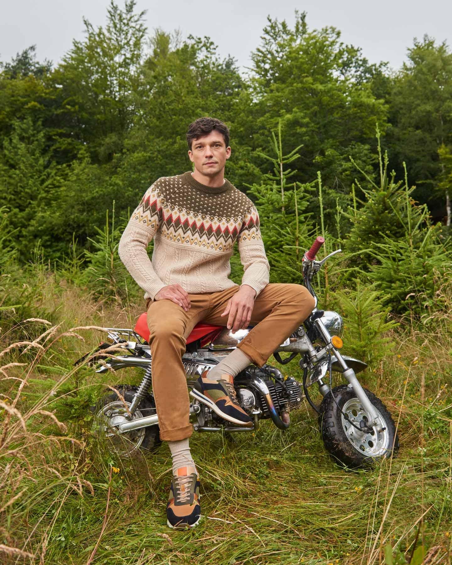 man on motorbike