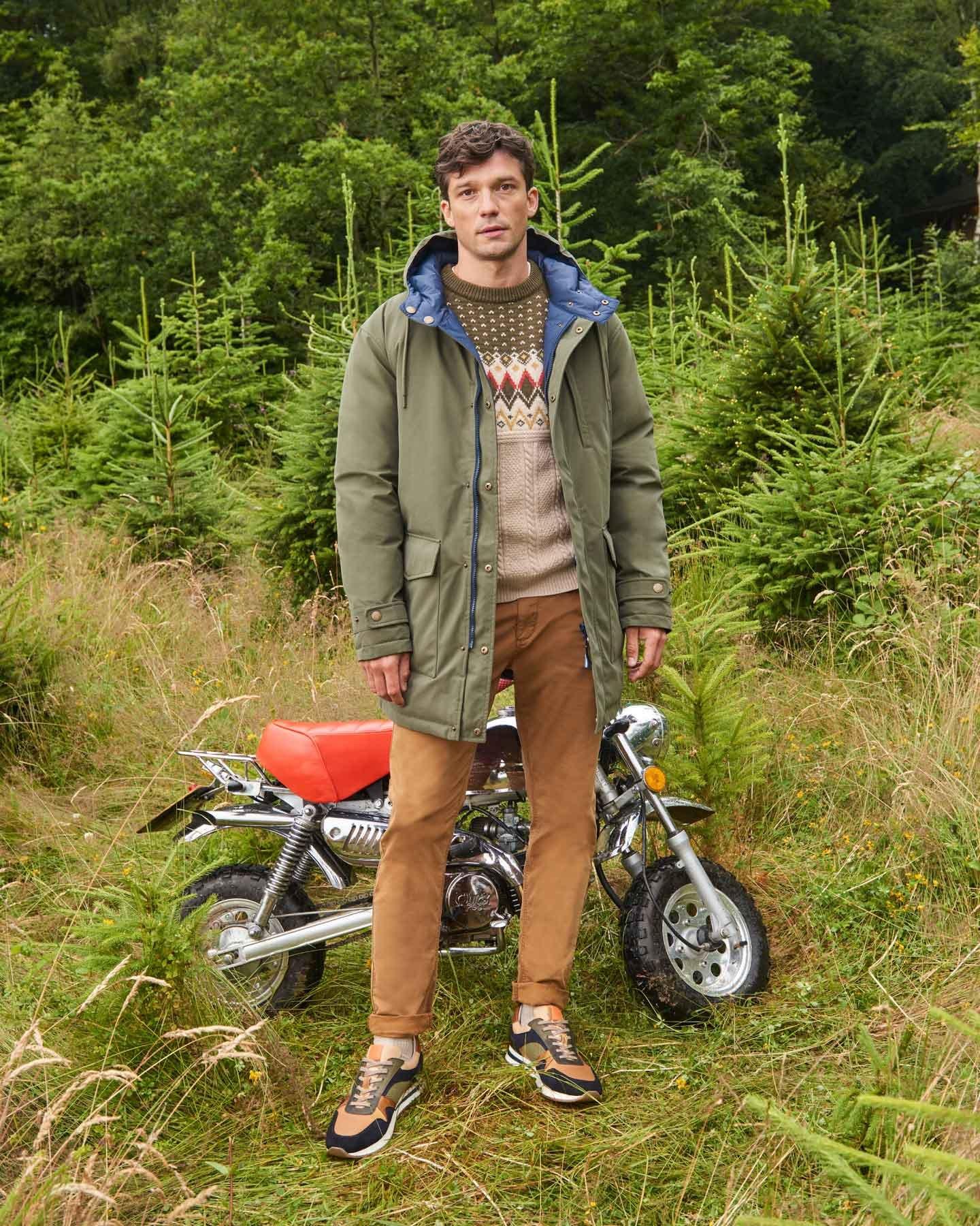 man in parka