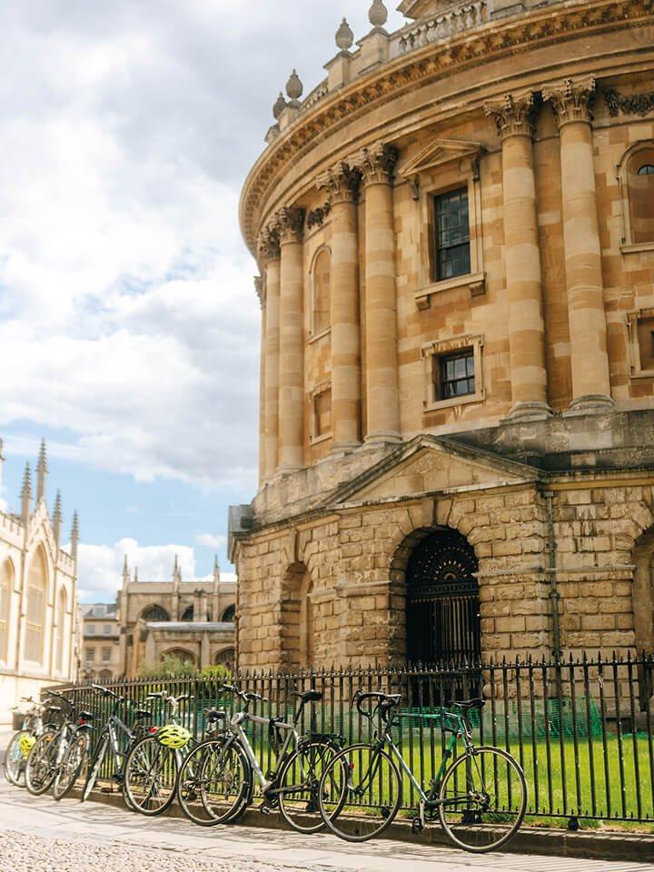 a round building in Oxford