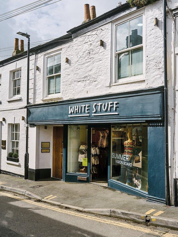 A White Stuff shop front in Padstow