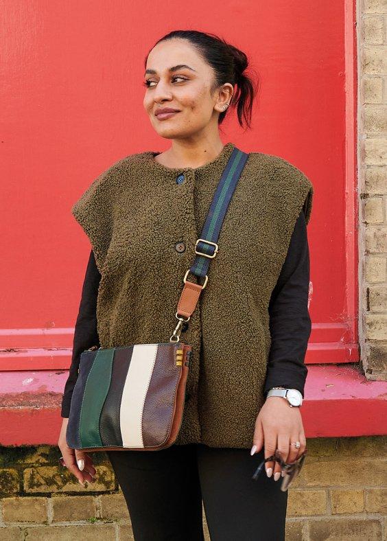 Connie Double Pouch Crossbody
