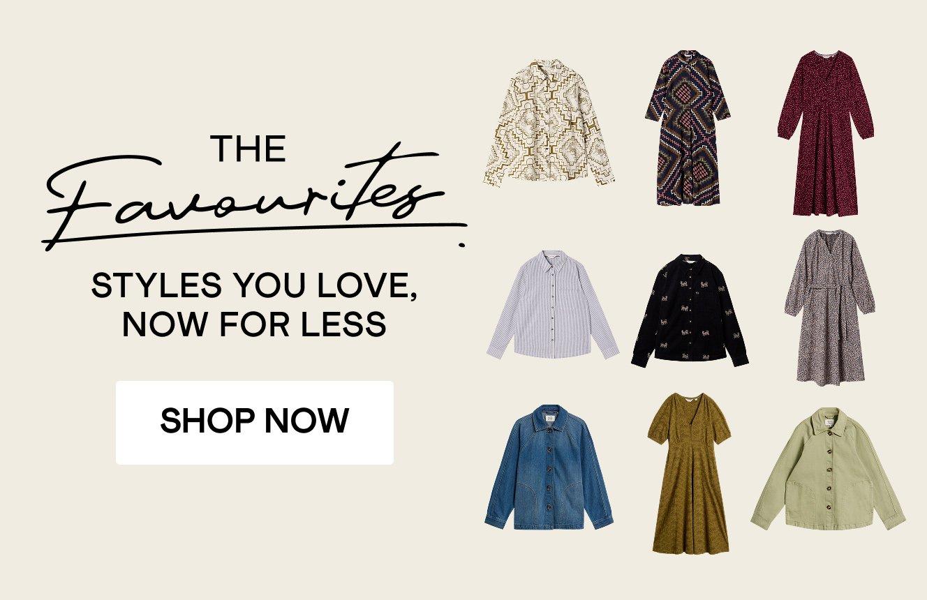 Shop the favourites at new lower prices