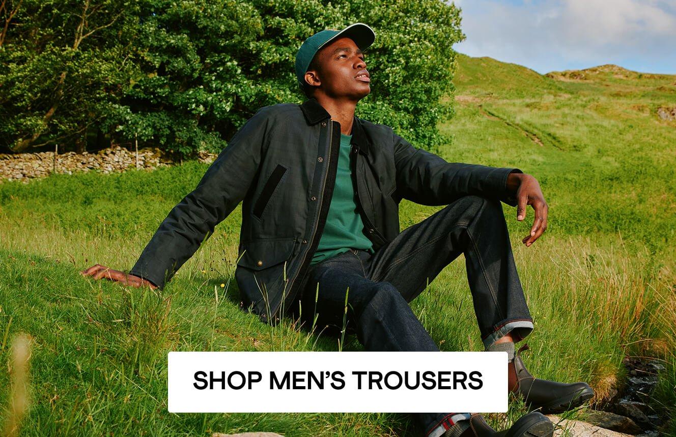 click here to shop mens trousers