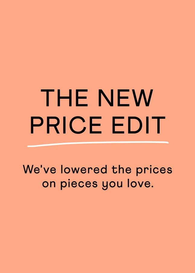 the new price edit