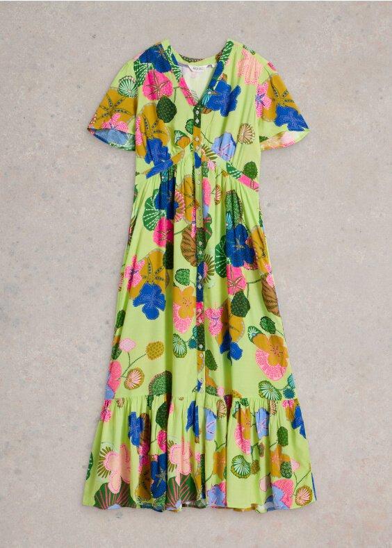 Phoebe V Neck Midi Dress