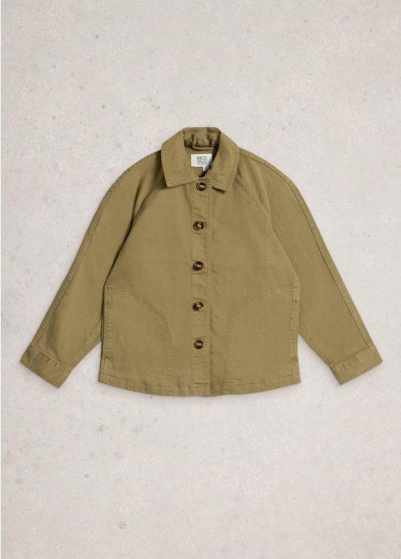 Eden denim collared jacket