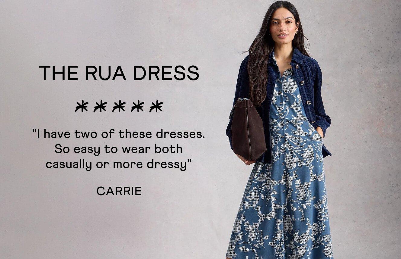 a 5 star review of the Rua dress