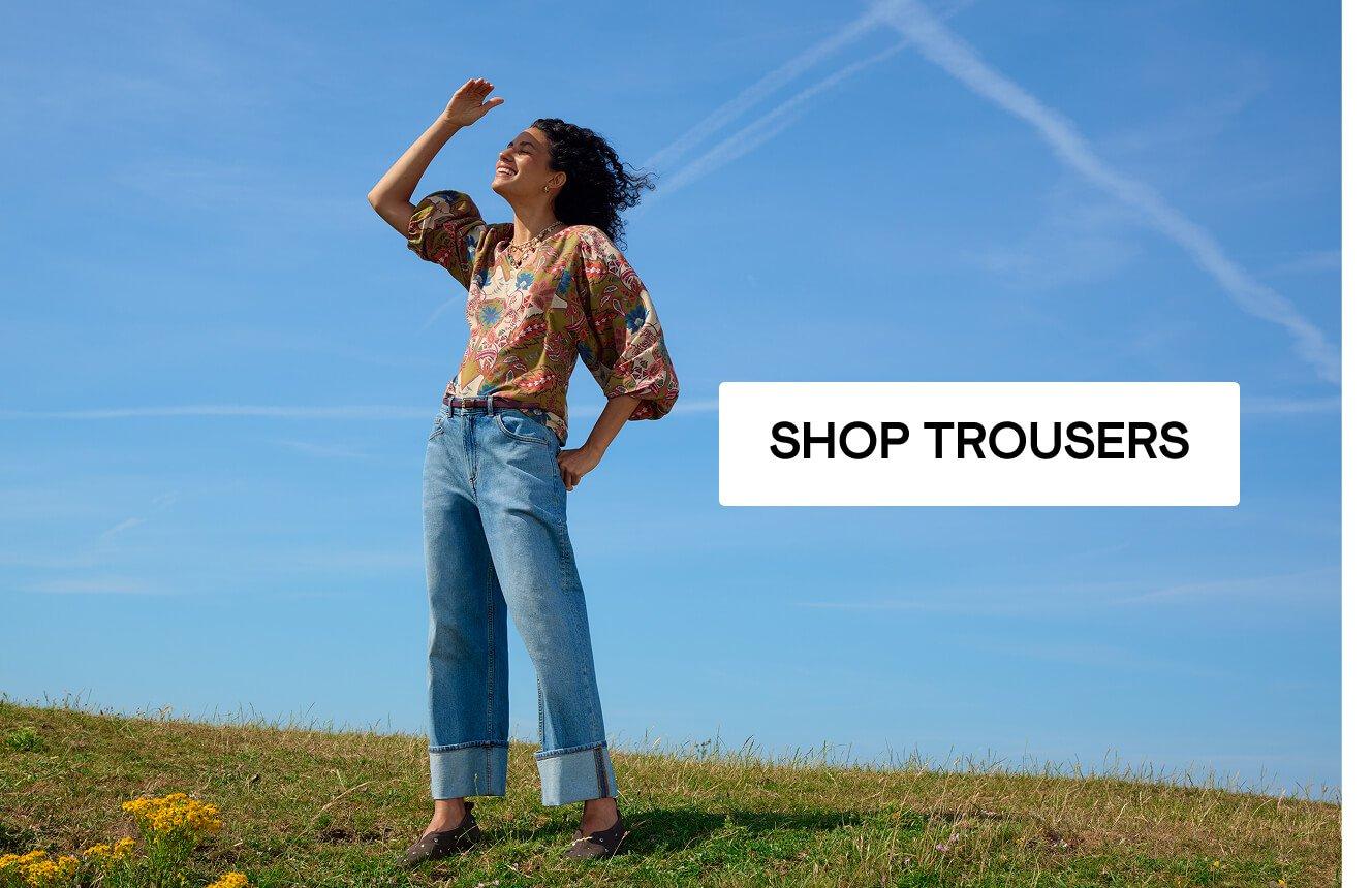 click here to shop womens trousers
