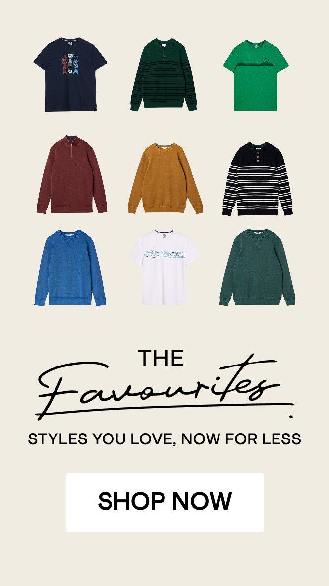 Shop the favourites at new lower prices